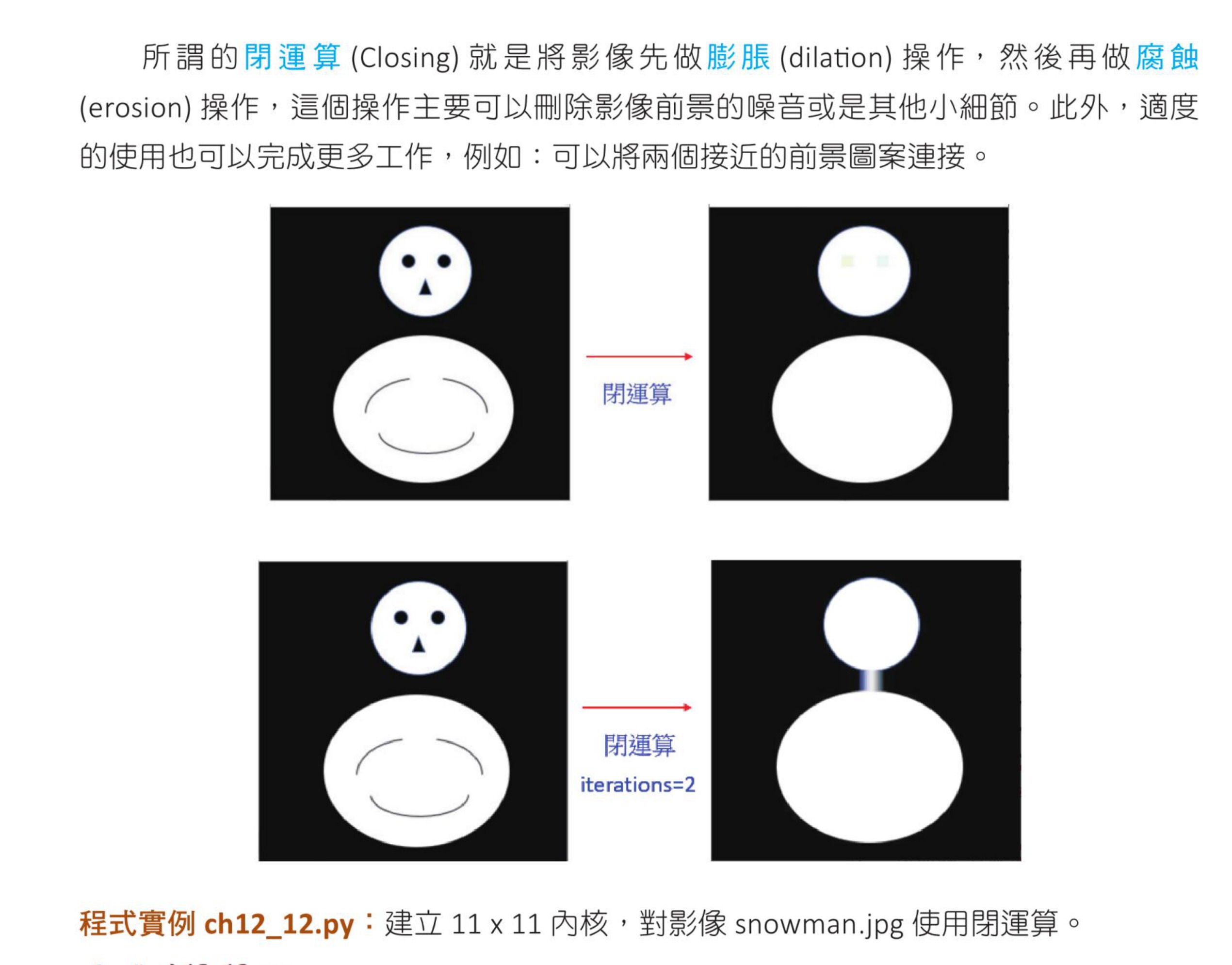 ch12_12.py 雪人闭运算结果