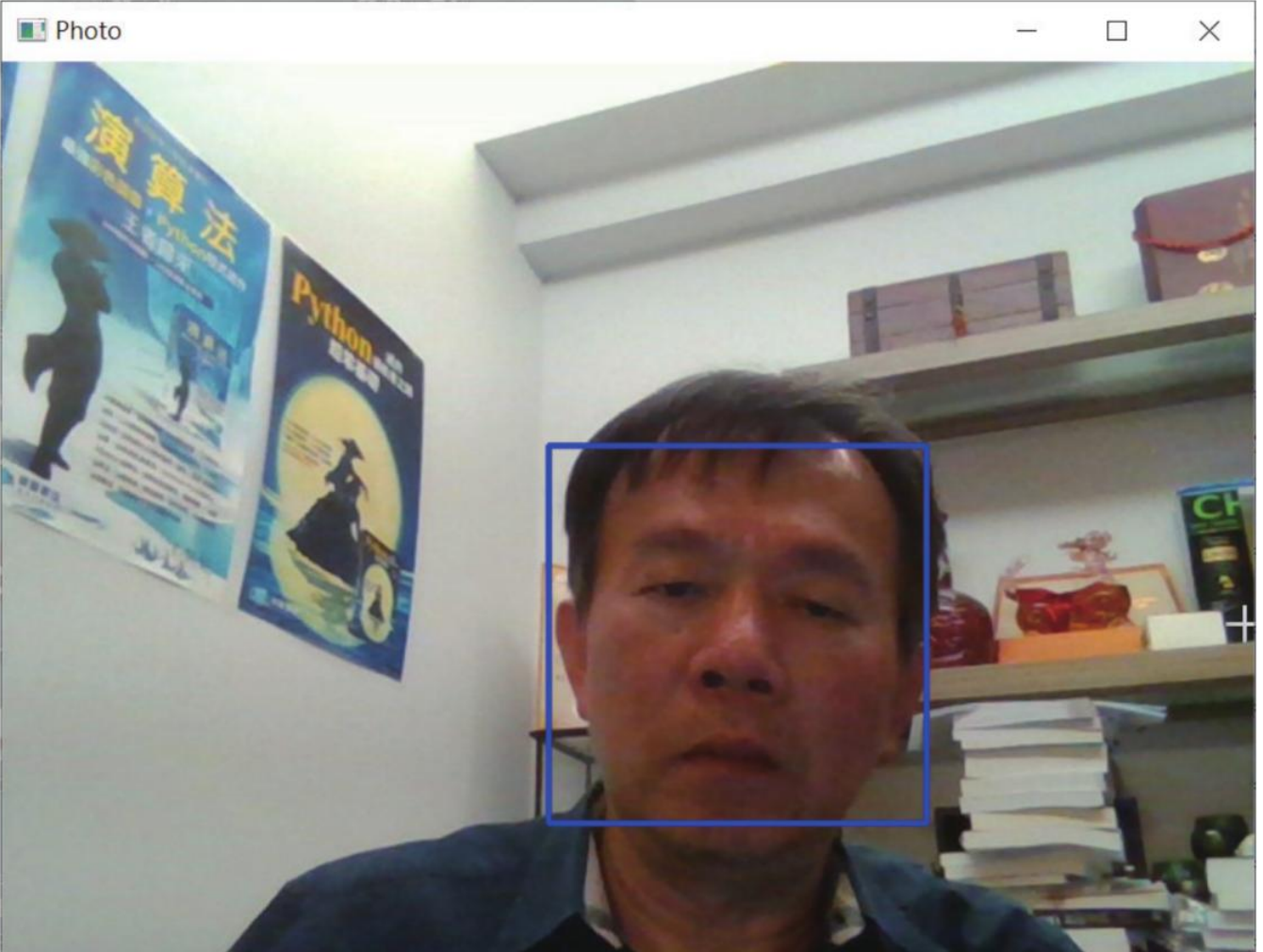 ch28_3.py 摄影机即时侦测并框住人脸