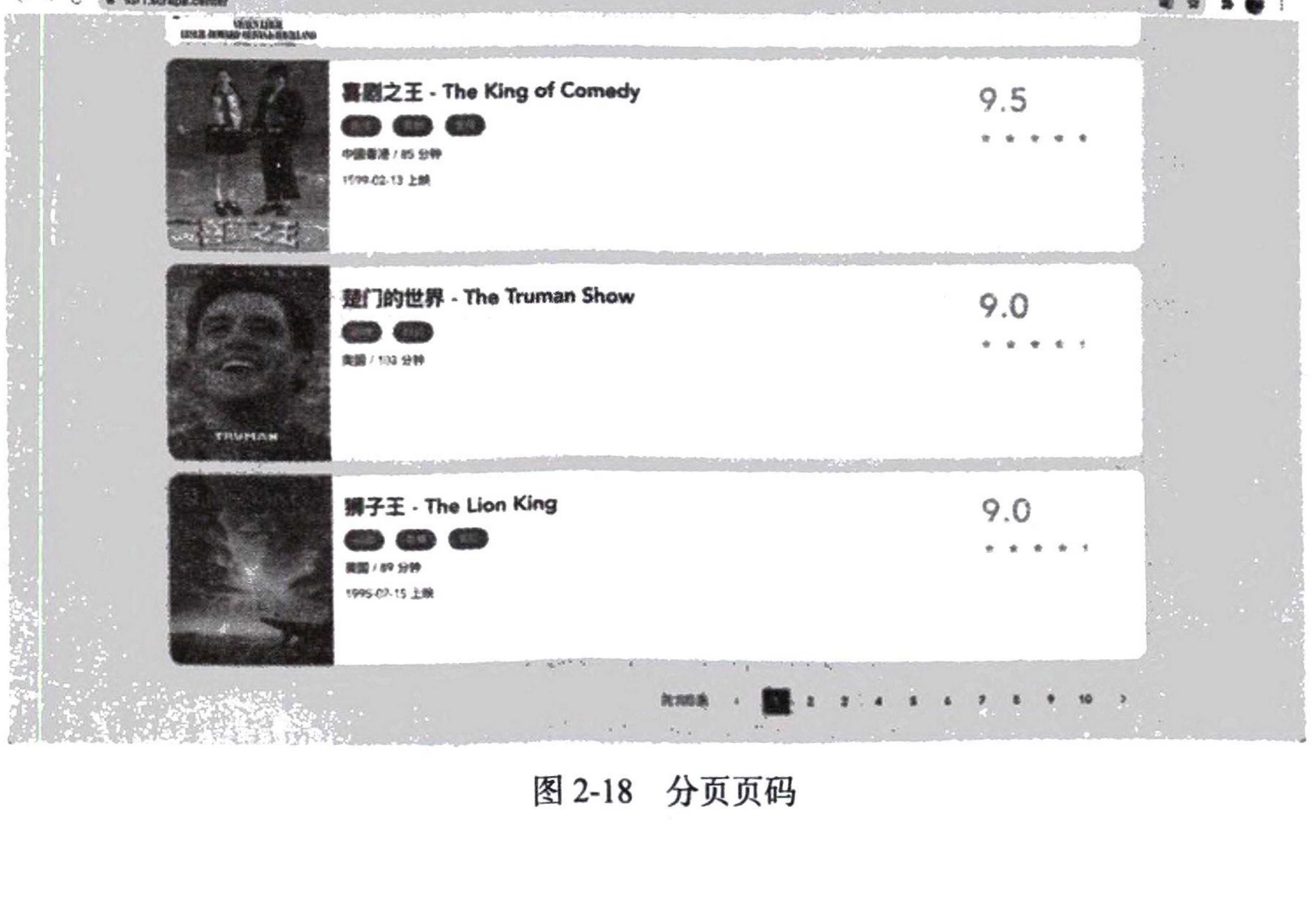 图2-18 分页页码